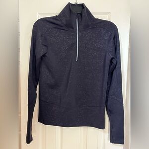 Lululemon Black Quarter Zip Pullover | Women’s XS | Athletic Long Sleeve